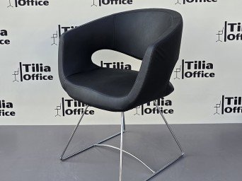 Flora Kesim Tarama Çalışma Bekleme Koltuğu Krom Tel Ayak